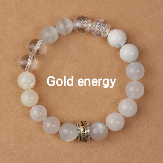 Gold energy Crystal Bracelet((Wealth and Luck))